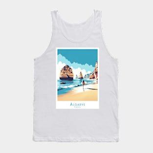 Surfer Girl at Algarve Surf Paradise Tank Top